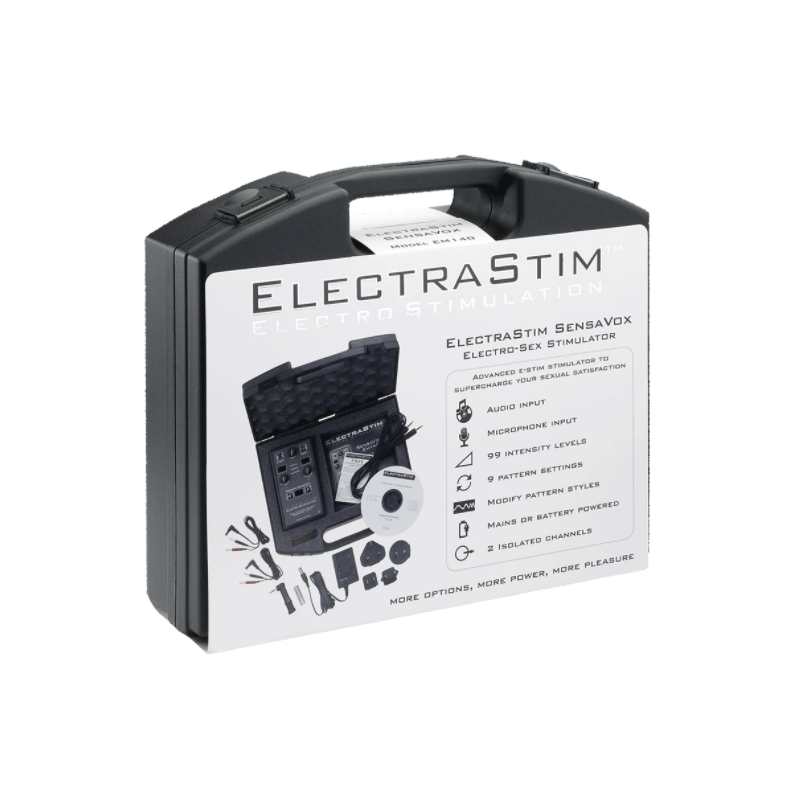 ELECTRASTIM - SENSAVOX E-STIM ELECTRO ESTIMULADOR