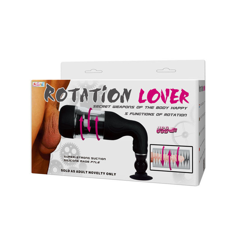 BAILE - ROTATION LOVER MASTURBADOR AUTOMATICO SOPORTE