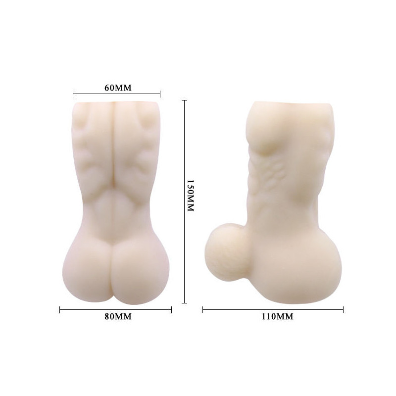 BAILE - BACK SPIRIT MASTURBADOR MINI HOMBRE