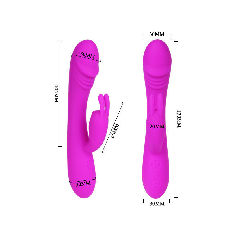 PRETTY LOVE - SMART VIBRADOR CON RABBIT 30 MODOS HUNTER