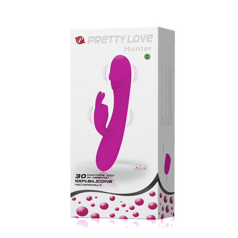 PRETTY LOVE - SMART VIBRADOR CON RABBIT 30 MODOS HUNTER