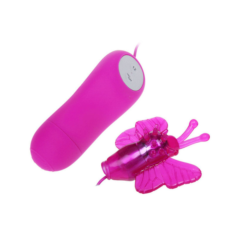 BAILE - CUTE SECRET MARIPOSA ESTIMULADORA VIBRADOR 12V