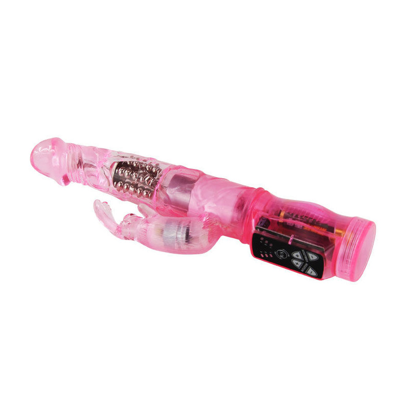 BAILE - MINI ROTADOR RABBIT ROSA SUPERESTIMULADOR