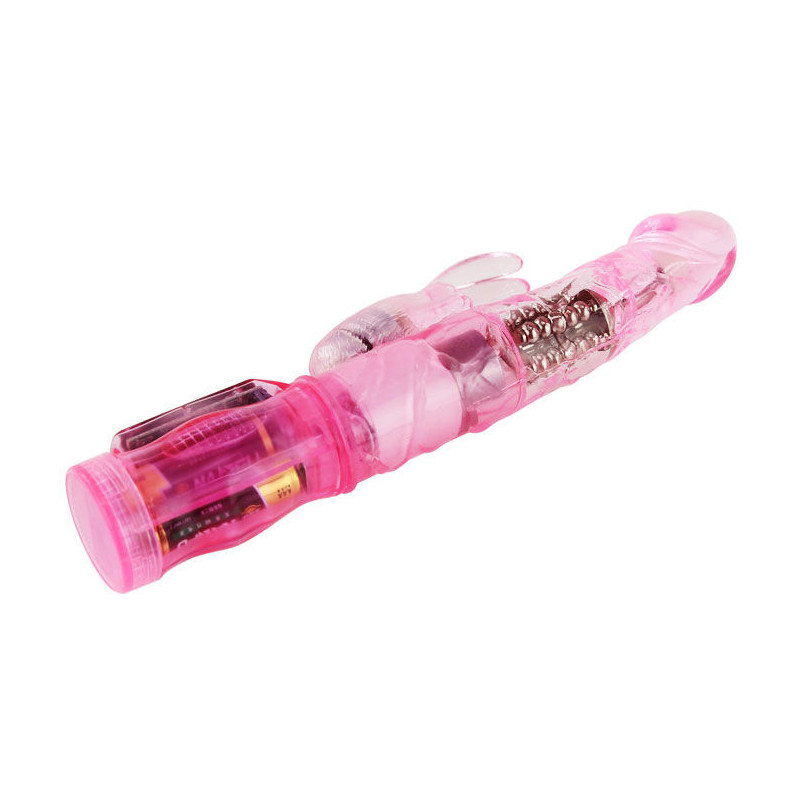 BAILE - MINI ROTADOR RABBIT ROSA SUPERESTIMULADOR