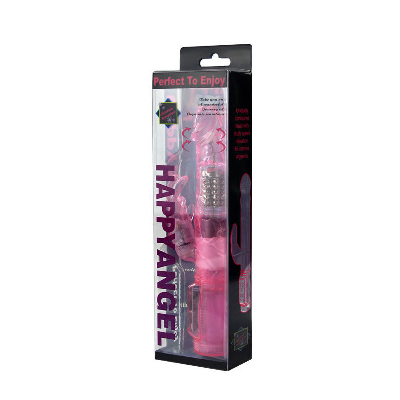 BAILE - MINI ROTADOR RABBIT ROSA SUPERESTIMULADOR