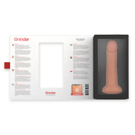 ONINDER - SMALL BOGOTÁ Dildo Vibrador 17.5 cm Con App | SexPlace.ES