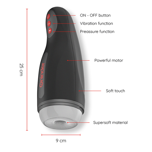 ONINDER - SEOUL Masturbador automático con App | SexPlace.ES