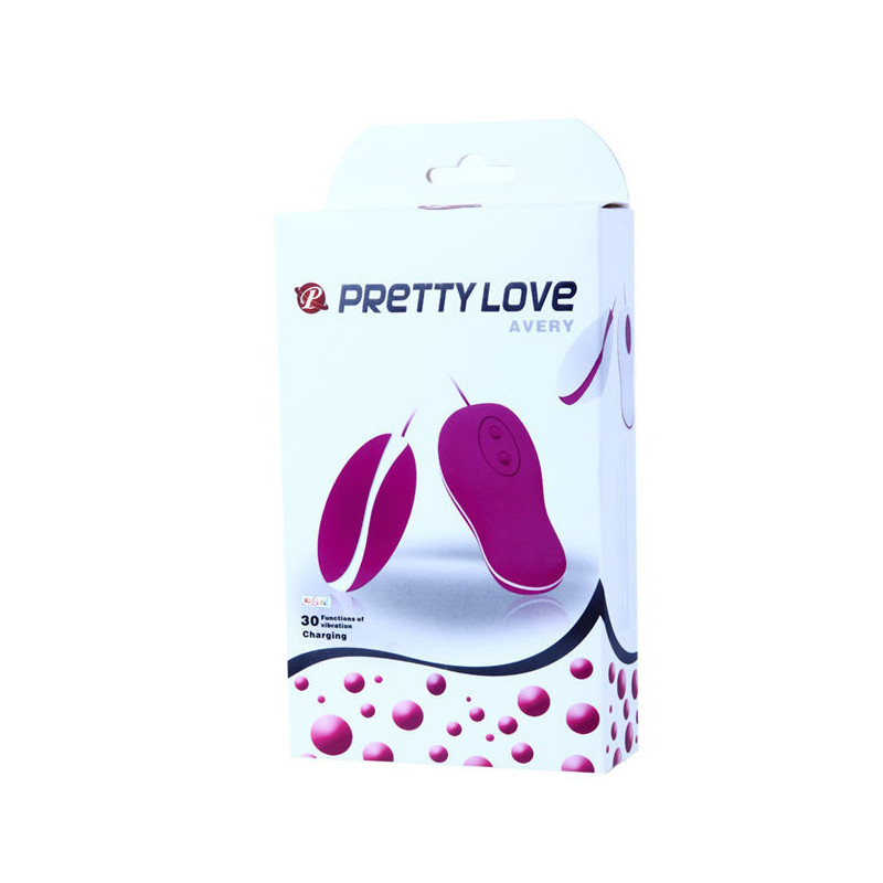 PRETTY LOVE - FLIRTATION HUEVO VIBRADOR CON CONTROL REMOTO AVERY