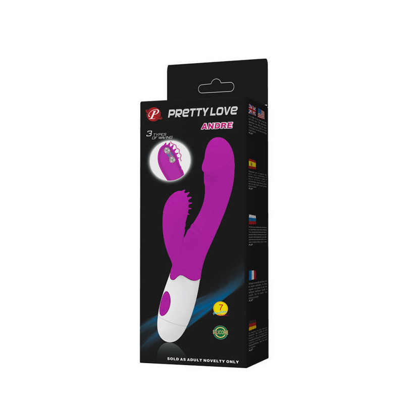 PRETTY LOVE - VIBRADOR ESTIMULADOR ANDRE