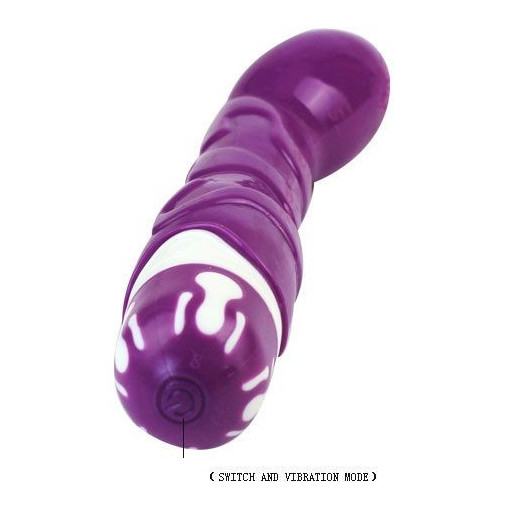BAILE - REALISTIC COCK 10 RITMOS SENSATION VIOLETA