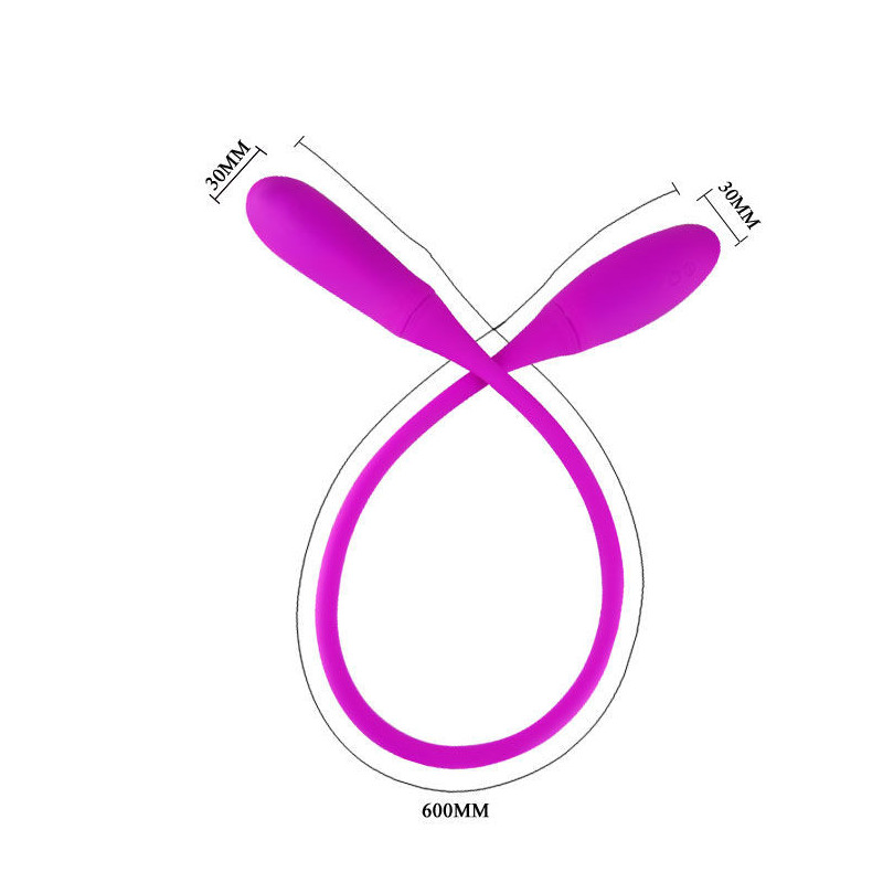 PRETTY LOVE - SMART SNAKY VIBE VIBRADOR 7 V + 3 TICKLING