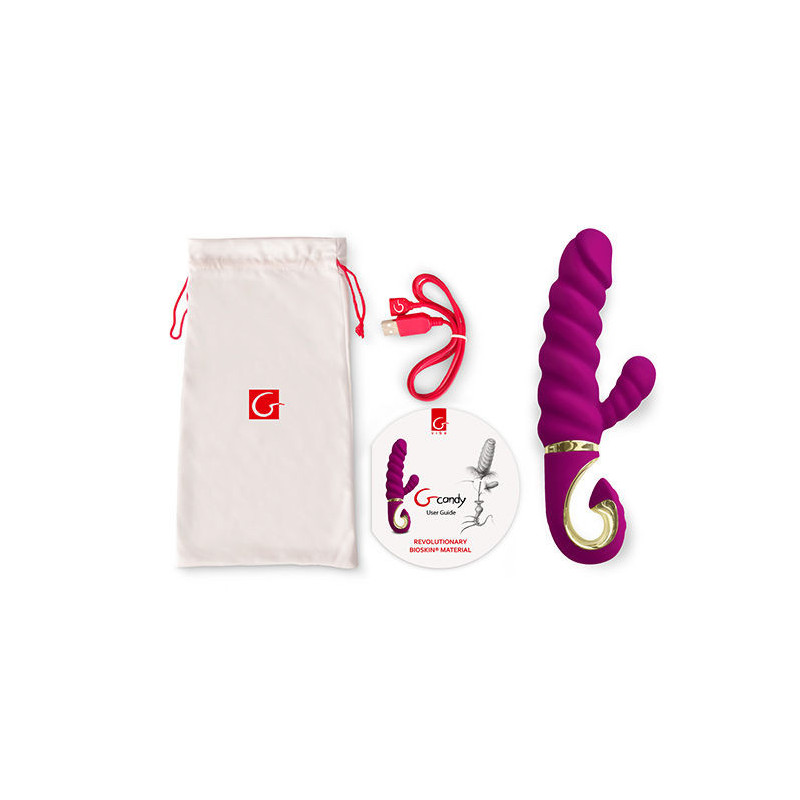 G-VIBE - FUN TOYS VIBRADOR RABBIT GCANDY SWEET RASPBERRY