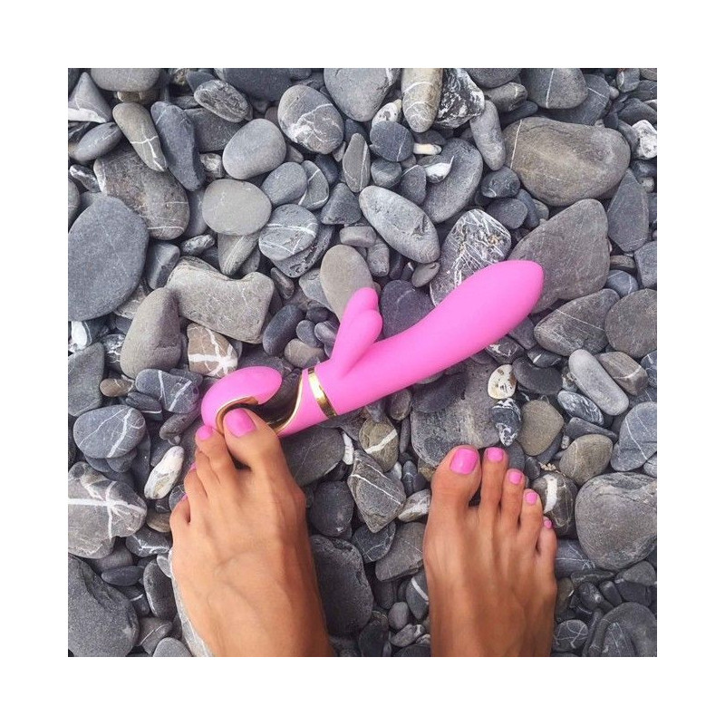 G-VIBE - G-RABBIT VIBRADOR CONEJITO RAMPANTE ROSA