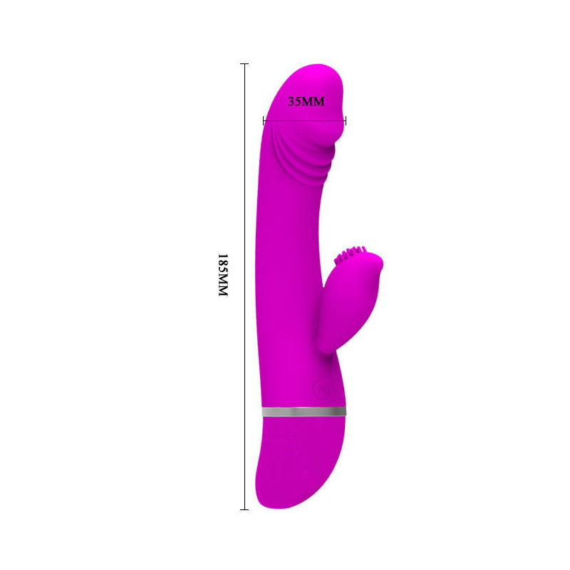 PRETTY LOVE - FLIRTATION VIBRADOR CON RABBIT DAVID