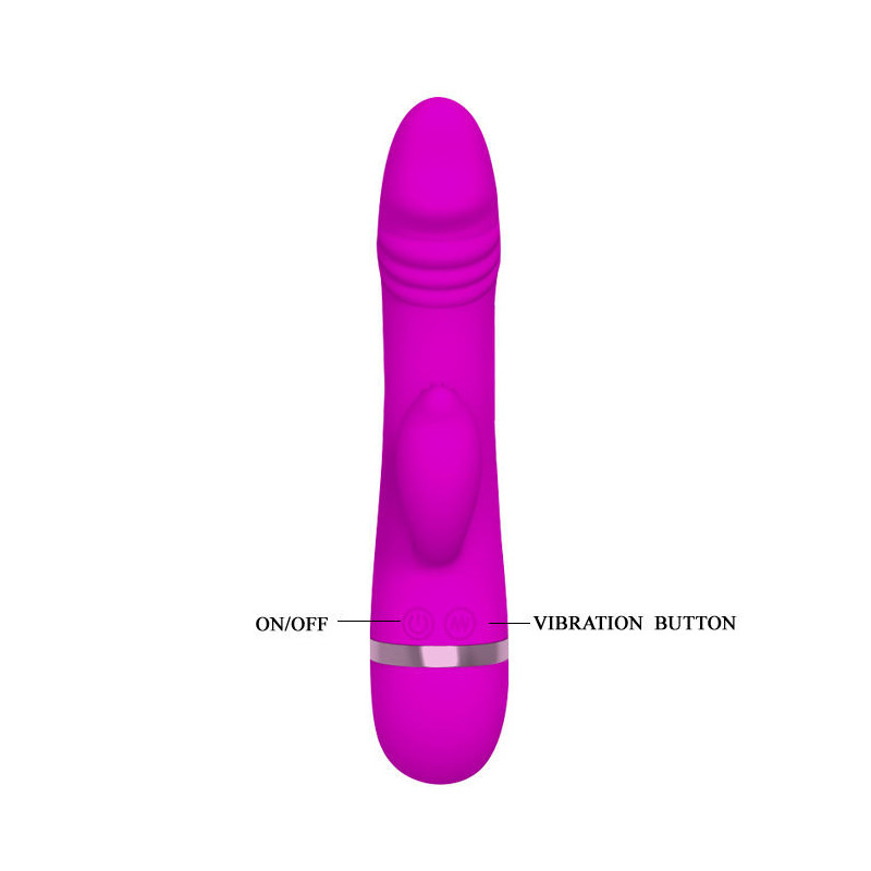 PRETTY LOVE - FLIRTATION VIBRADOR CON RABBIT DAVID