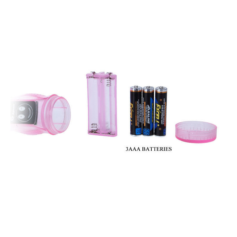 BAILE - VIBRADOR FLEXIBLE CON ESTIMULADOR ANAL