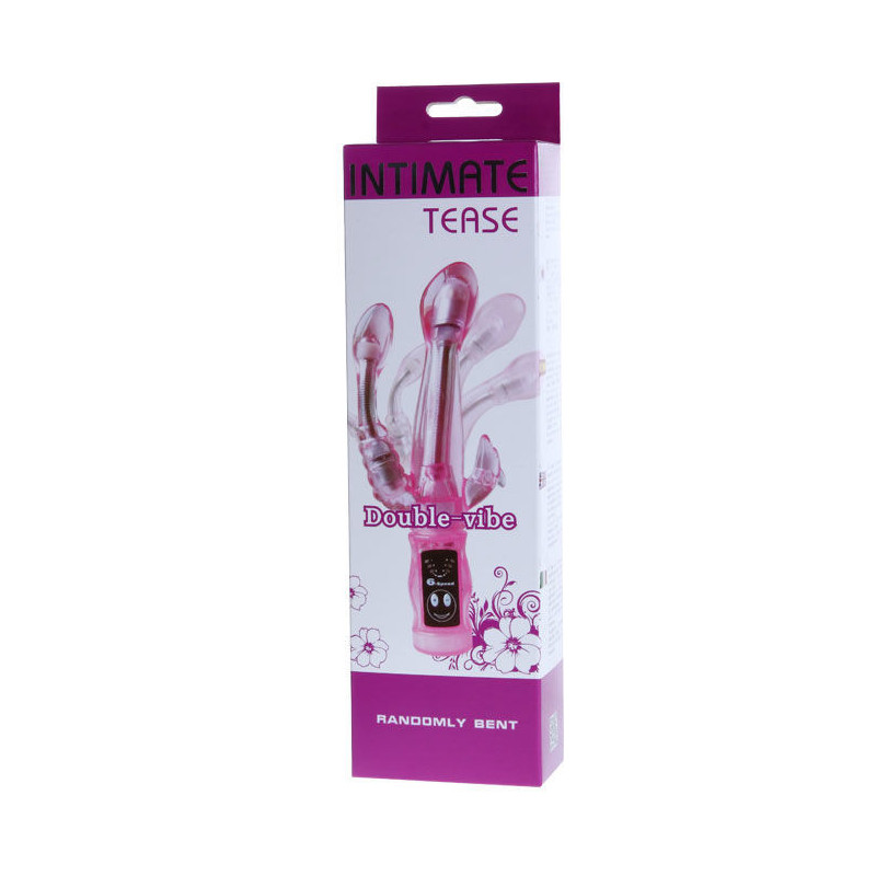 BAILE - VIBRADOR FLEXIBLE CON ESTIMULADOR ANAL