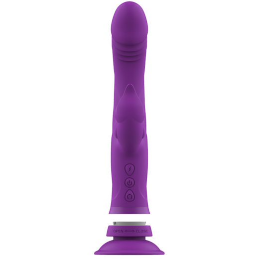 INTENSE - CASANOVA VIBRADOR RABBIT SILICONA TRIPLE MOTOR MORADO