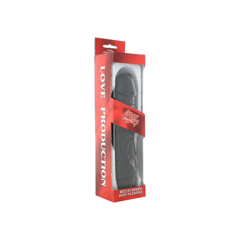 SEVEN CREATIONS - PERFECT PLEASURES VIBRADOR NEGRO 22 CM