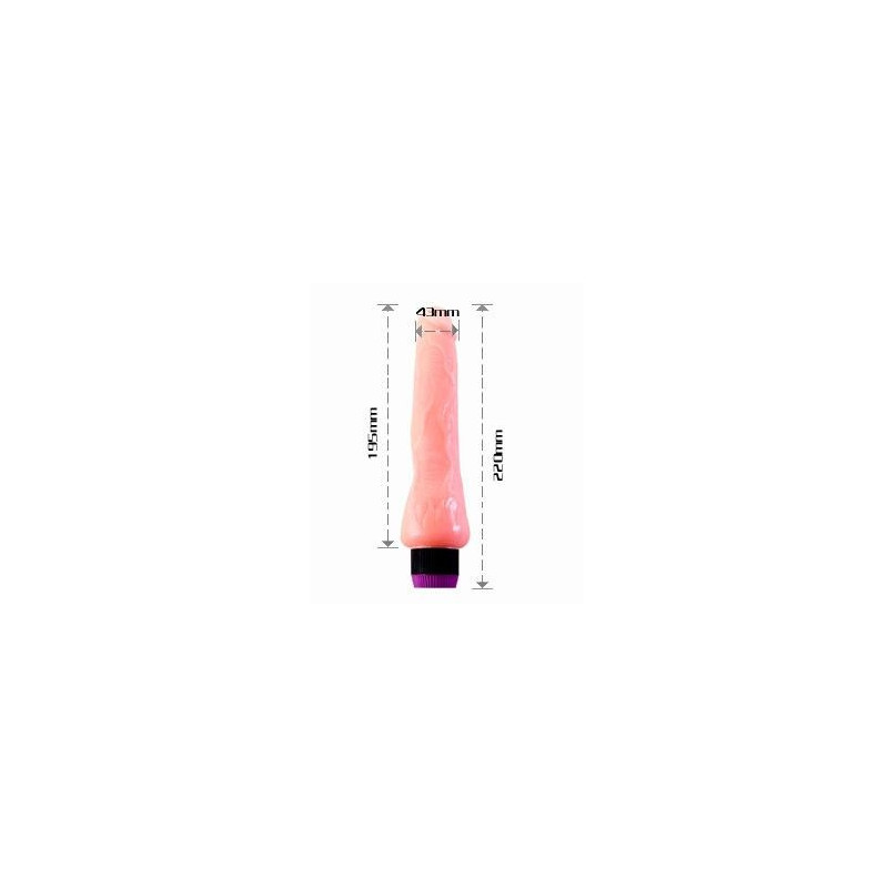 NMC TOYS - VIBRADOR REALISTICO 19.5 CM