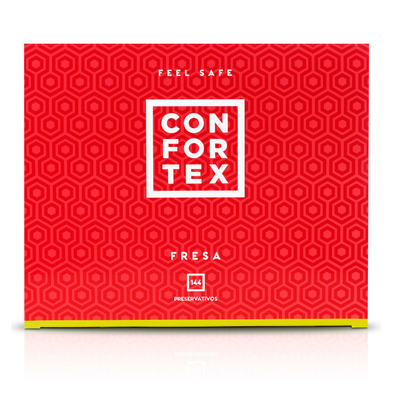CONFORTEX - PRESERVATIVOS FRESA CAJA 144 UDS