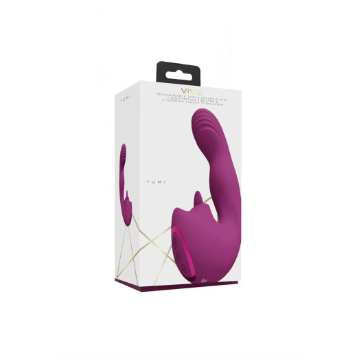 VIVE YUMI - TRIPLE MOTOR G-SPOT Vibrador y estimulador | SexPlace.ES