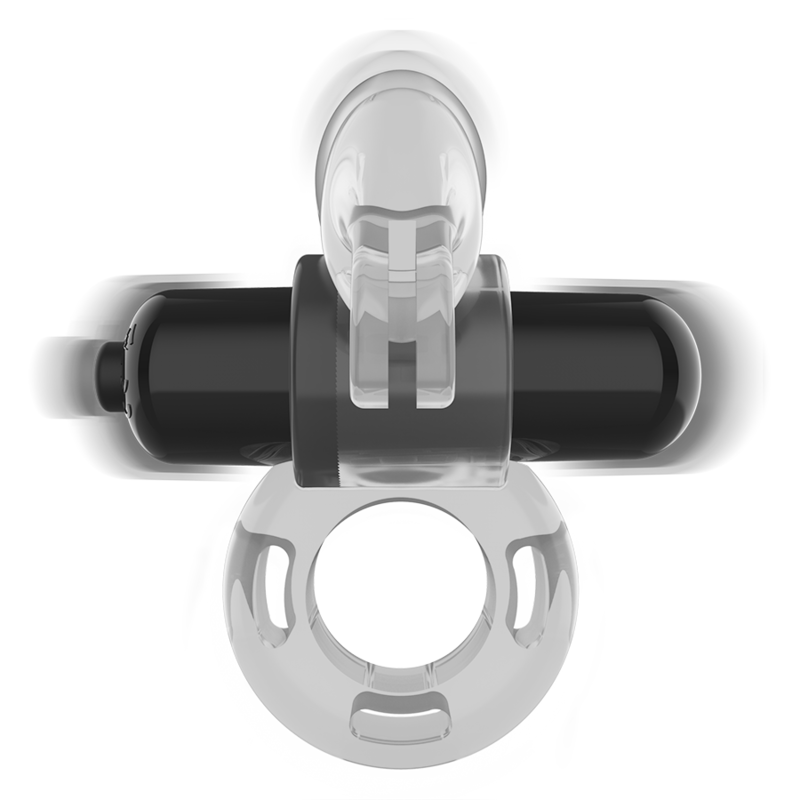 INTENSE - FRY RABBIT RING Anillo Vibrador Transparente | SexPlace.ES