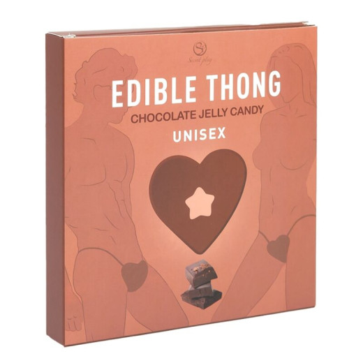 SECRET PLAY - TANGA GOMINOLA CHOCOLATE UNISEX