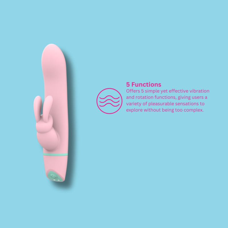MINA - Ripple Conejito Vibrador Giratorio | SexPlace.ES