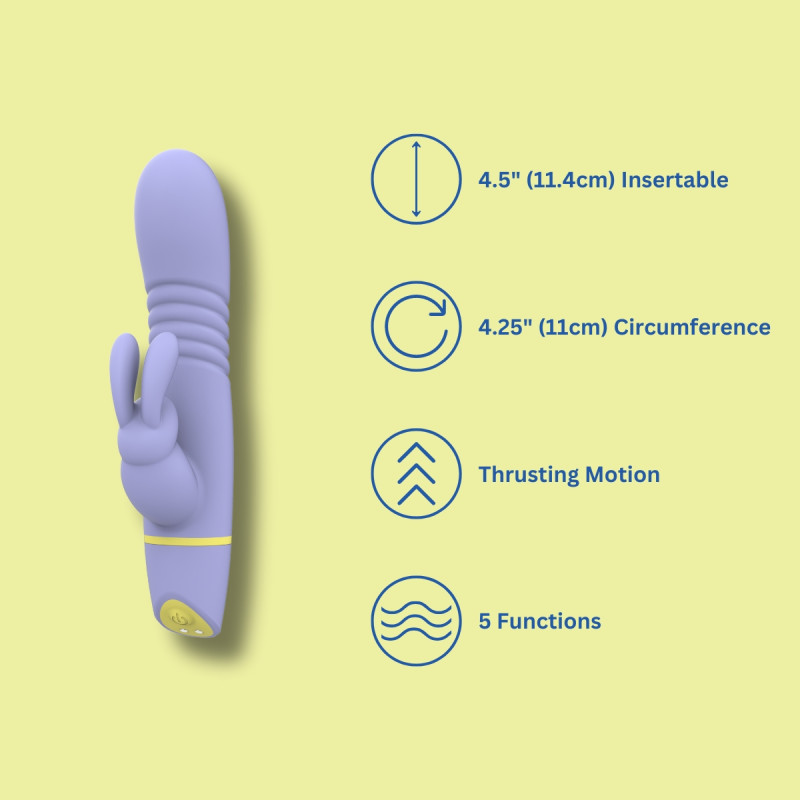 MINA - Tide Thrusting Vibrador de Conejo | SexPlace.ES