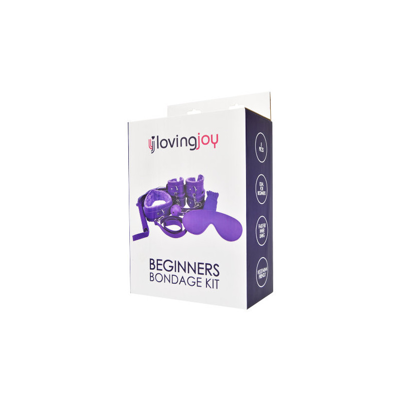 LOVING JOY - Kit Bondage Principiantes 8 Piezas | SexPlace.ES