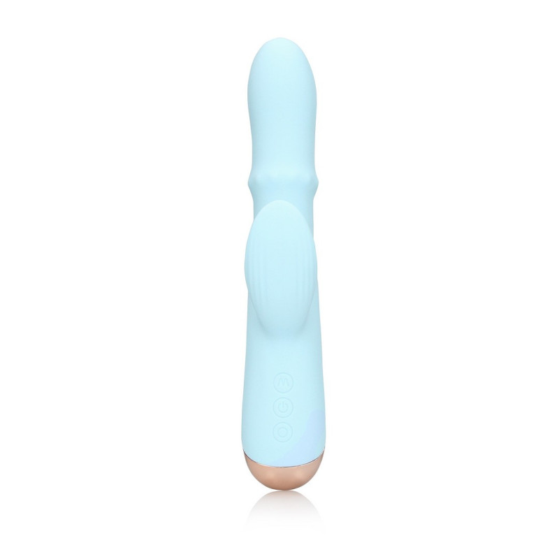 LOVELINE - Conejito Vibrador con Onda Pulso y Empuje Arctic Blue | SexPlace.ES
