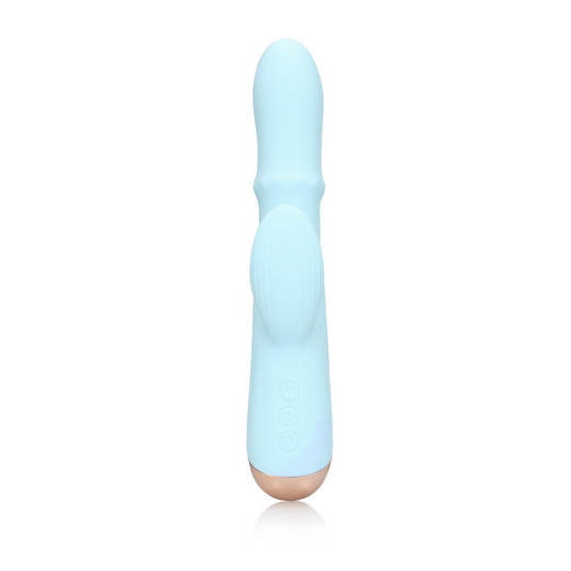 LOVELINE - Conejito Vibrador con Onda Pulso y Empuje Arctic Blue | SexPlace.ES