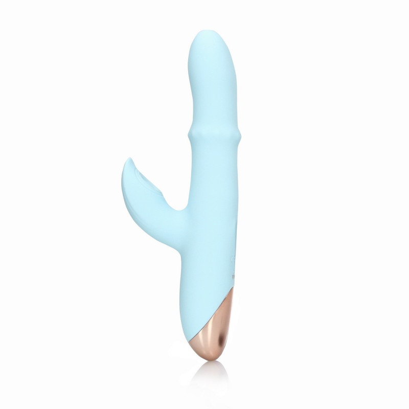 LOVELINE - Conejito Vibrador con Onda Pulso y Empuje Arctic Blue | SexPlace.ES