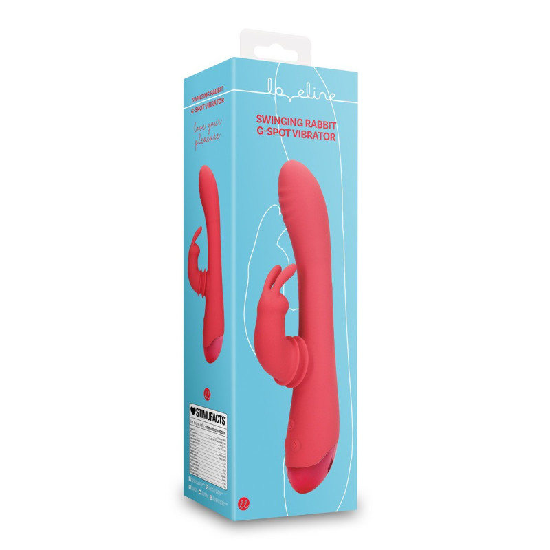 LOVELINE - Vibrador Conejito Punto G Brighto Red | SexPlace.ES