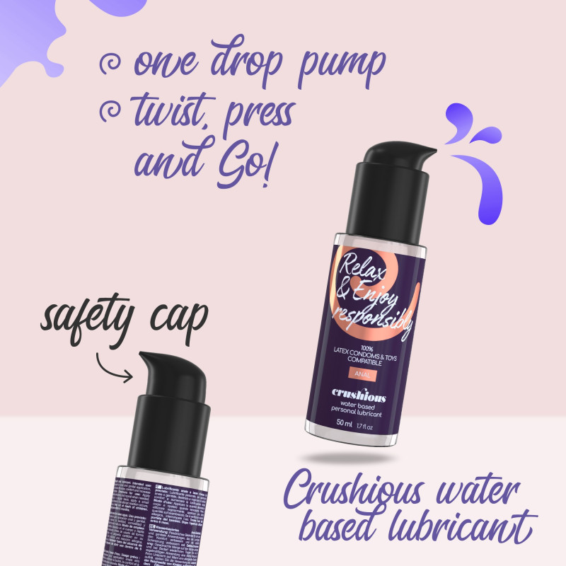 Lubricante para Uso Anal Crushious 50 ml