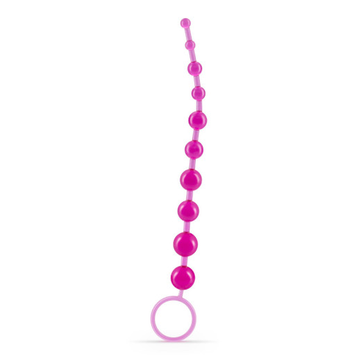Cadena Anal de 10 Bolas Crushious Rosa