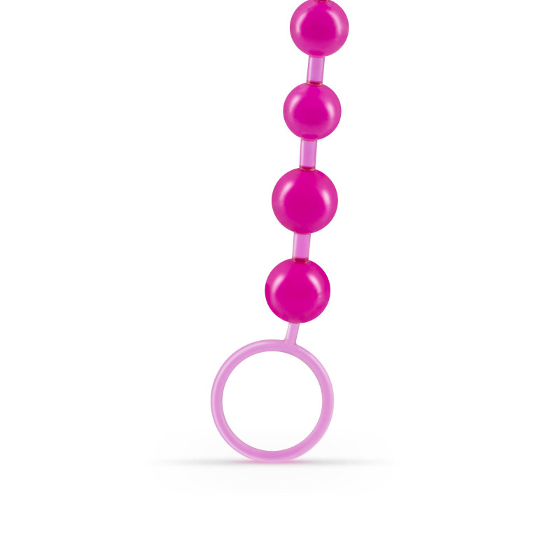 Cadena Anal de 10 Bolas Crushious Rosa
