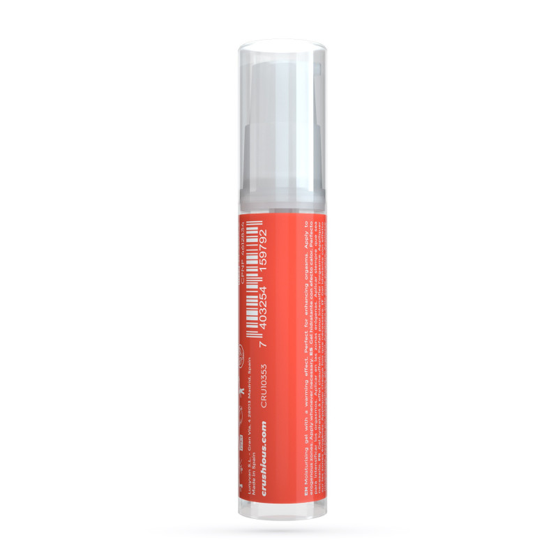 Lubricante con Efecto Calor A Fuego Lento Crushious 10 ml