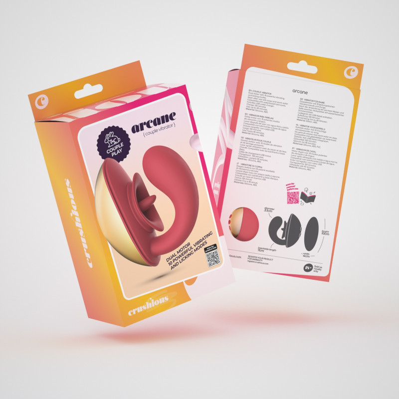 Estimulador Recargable Arcane para Parejas Crushious