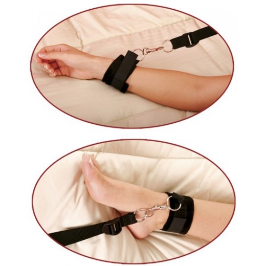Fetish Fantasy Kit Ataduras Para La Cama - Sexplace.es