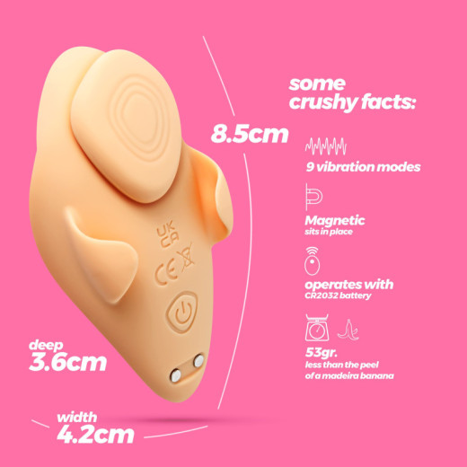 Vibrador para Bragas Atlantis con Control Remoto Crushious