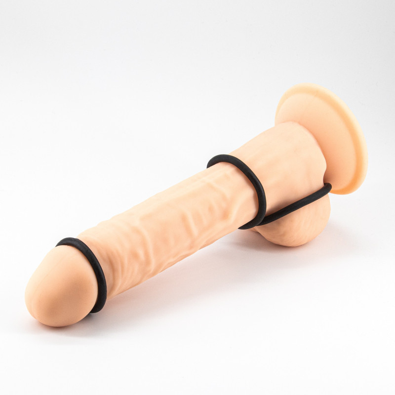 Set de Anillos para el Pene de Silicona Bandoleros Crushious