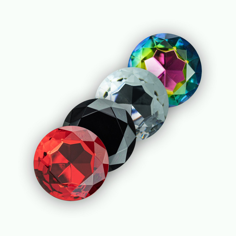 Plug Anal Camileo Grande con 4 Joyas Intercambiables Crushious