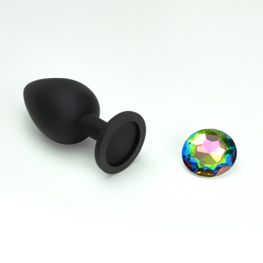 Plug Anal Camileo Pequeño con 4 Joyas Intercambiables Crushious