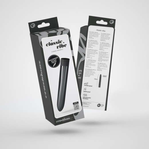 Vibrador Classic Vibe Negro Crushious