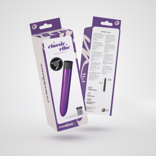 Vibrador Classic Vibe Morado Crushious