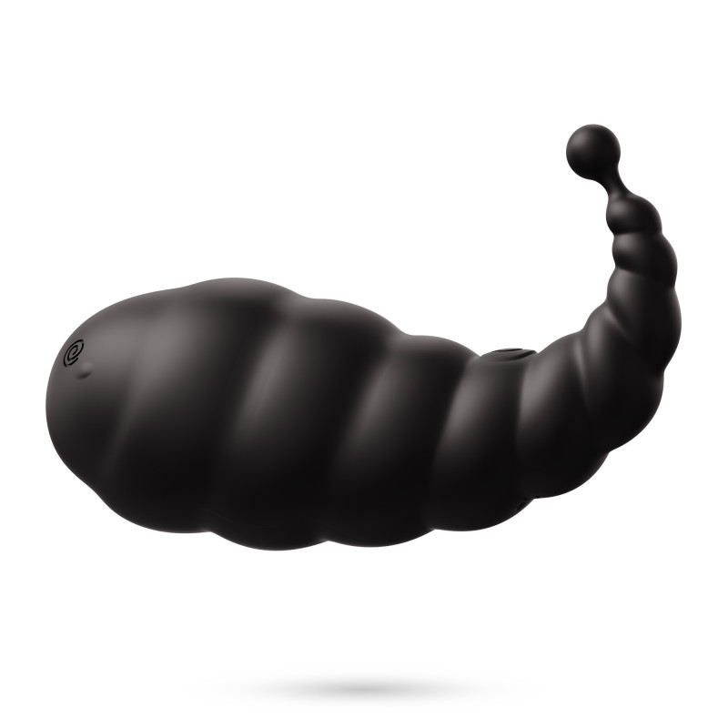 Huevo Vibrador Recargable Cocoon con Control Remoto Inalámbrico Negro Crushious