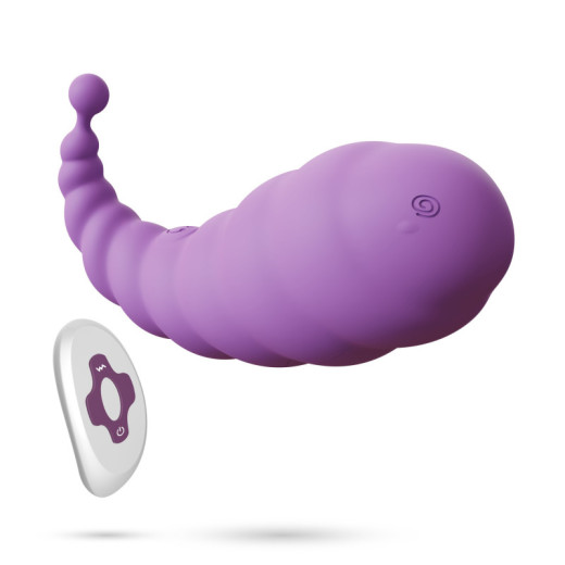 Huevo Vibrador Recargable Cocoon con Control Remoto Inalámbrico Lila Crushious