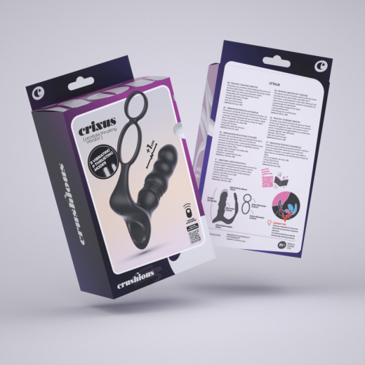 Vibrador de Próstata Crixus con Control Remoto Crushious